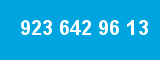 923 642 96 13 923 642 96 13